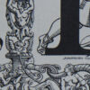 Lettre P, typographie de Maximilien Vox, planche originale 1932