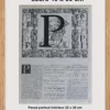 cadre-bois2-pp Lettre P, typographie de Maximilien Vox, planche originale 1932