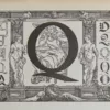 lettreQ Lettre Q, typographie de Maximilien Vox, planche originale 1932