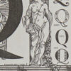 Lettre Q, typographie de Maximilien Vox, planche originale 1932