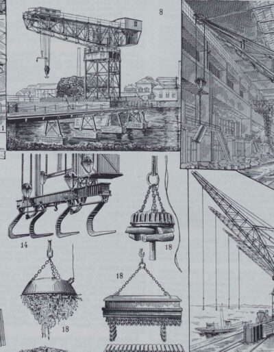 Levage et manutention, machines industrielles, planche 1930