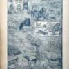 LU11922ASIE-V-asie Asie, populations et faune sauvage, planche encyclopédique de 1922