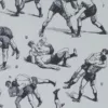 Lutte, 40 prises et mouvements, planche sportive 1930 – planche ancienne entière