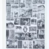 Styles Louis, mobilier et architecture française, planche 1930 – verso du document ancien