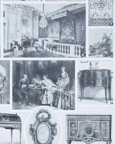 Styles Louis, mobilier et architecture française, planche 1930