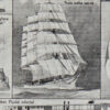 Navires, planche encyclopédique originale 1930