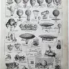 nli1-aerostation-a11.jpg Aérostation, ballons et dirigeables, planche originale 1897