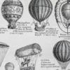 nli1-aerostation-b13.jpg Aérostation, ballons et dirigeables, planche originale 1897 – détail de la planche ancienne