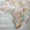 nli1-afrique-carte-1897-a10.jpg Afrique, carte, illustrations naturalistes, planche originale 1897 – planche ancienne entière