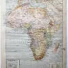 nli1-afrique-carte-1897-a11.jpg Afrique, carte, illustrations naturalistes, planche originale 1897