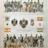 nli1-autriche-armee-drapeaux-a11.jpg Autriche-Hongrie, L’Empire multiculturel (1897) – planche ancienne entière