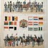 Belgique, Le cœur de l’Europe, planche originale de 1897