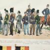 Belgique, Le cœur de l’Europe, planche originale de 1897