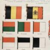 Belgique, Le cœur de l’Europe, planche originale de 1897