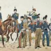 Belgique, Le cœur de l’Europe, planche originale de 1897
