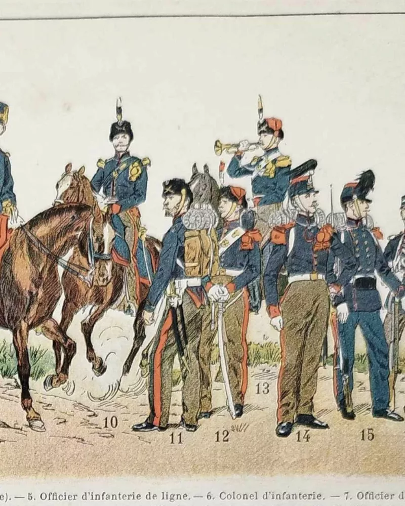 Belgique, Le cœur de l’Europe, planche originale de 1897 – détail de la planche ancienne