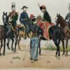 Belgique, Le cœur de l’Europe, planche originale de 1897