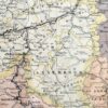 Belgique, Le cœur de l’Europe, planche originale de 1897