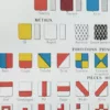 Blasons et héraldique, planche encyclopédique 1948 – détail de la planche ancienne