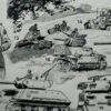 Cavalerie française, évolution historique, planche originale 1948