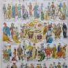 Costumes traditionnels I, des Gaulois à 1610, planche 1948 – planche ancienne entière