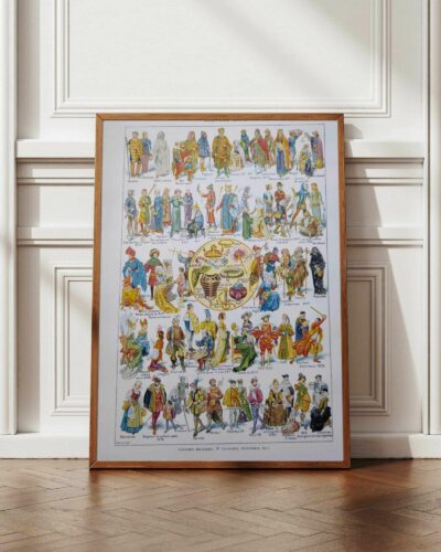 nlu1-costumes-gaulois-a12 Costumes traditionnels I, des Gaulois à 1610, planche 1948