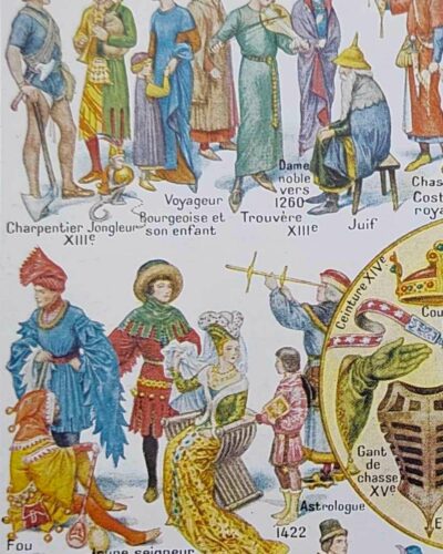 nlu1-costumes-gaulois-a13 Costumes traditionnels I, des Gaulois à 1610, planche 1948