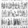 Costumes traditionnels II, de 1630 à 1938, planche 1948