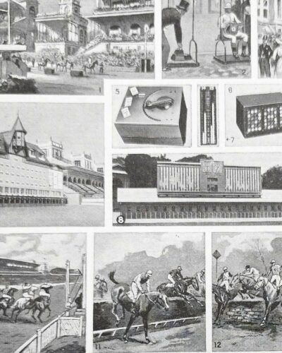 Courses hippiques et compétitions, planche 1948