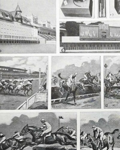 Courses hippiques et compétitions, planche 1948