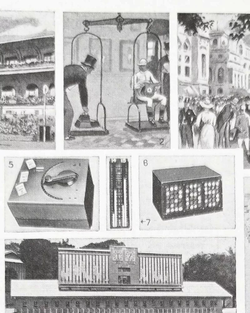 nlu1-courses-hypodrome-b13 Courses hippiques et compétitions, planche 1948 – détail de la planche ancienne