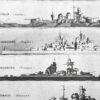 nlu1-cuirasses-navires-a13 Cuirassés et navires militaires, planche 1948