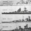 nlu1-cuirasses-navires-a14 Cuirassés et navires militaires, planche 1948