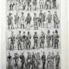 Génie, uniforme et tenues, planche originale de 1948