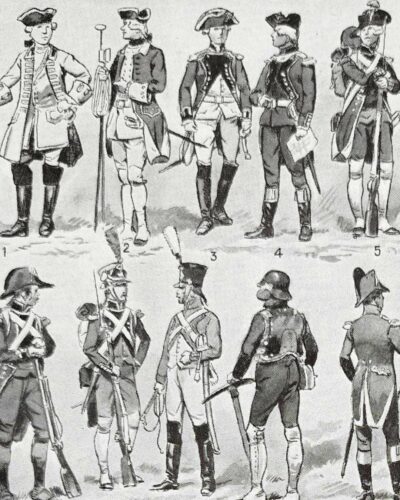 nlu1-genie-uniformes-a13 Génie, uniforme et tenues, planche originale de 1948