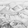 nlu1-hauteurs-b13 Hauteurs, montagnes et monuments, planche de géographie de 1948 – détail de la planche ancienne