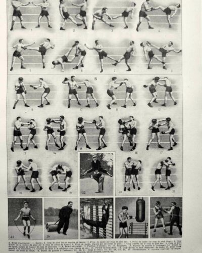 nlu1-sports-a10-2.jpg Sports et pratiques sportives, lot de 6 planches 1948
