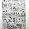 Sports et pratiques sportives, lot de 6 planches 1948