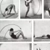 Sports et pratiques sportives, lot de 6 planches 1948 – détail de la planche ancienne
