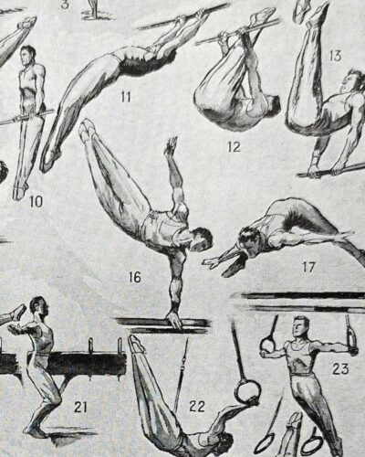 nlu1-sports-b13-2.jpg Sports et pratiques sportives, lot de 6 planches 1948