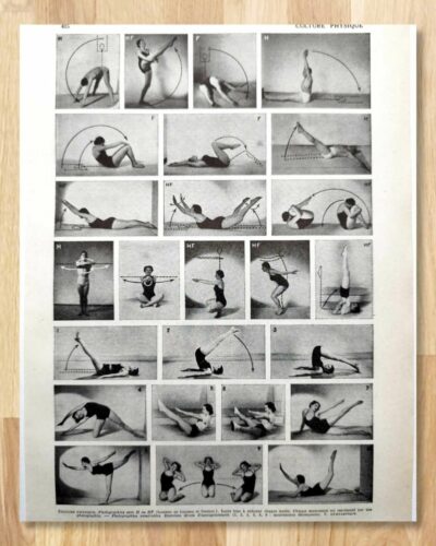 nlu1-sports-b20-2.jpg Sports et pratiques sportives, lot de 6 planches 1948