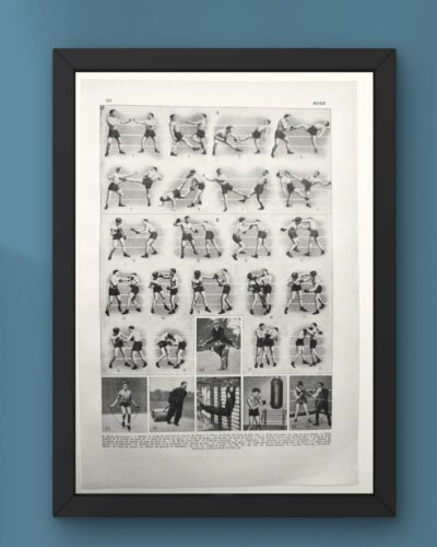 nlu1-sports-b21.jpg Sports et pratiques sportives, lot de 6 planches 1948