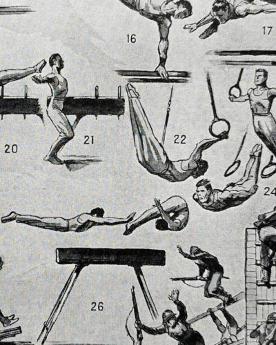 nlu1-sports-b22-3.jpg Sports et pratiques sportives, lot de 6 planches 1948