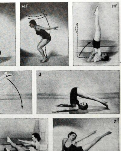 nlu1-sports-b22.jpg Sports et pratiques sportives, lot de 6 planches 1948
