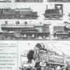 nlu2-locomotives-trains-a13 Locomotives à vapeur, électriques et Diesel, planche 1949 – détail de la planche ancienne