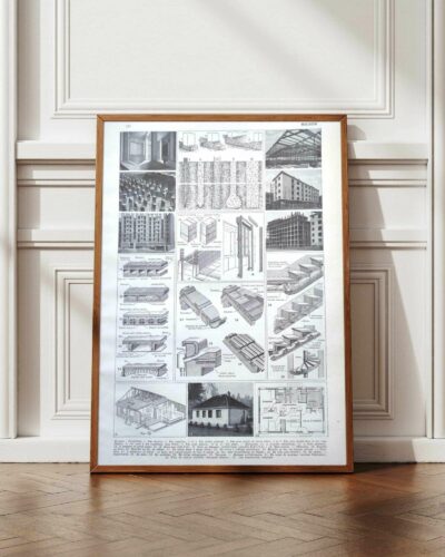 nlu2-maisons-architecture-a12 Architecture et construction, planche encyclopédique 1949