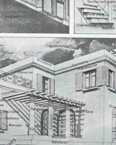 nlu2-maisons-architecture-a22 Architecture et construction, planche encyclopédique 1949