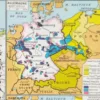 NU11948ALME-R-allemagne-carteA14 Allemagne carte