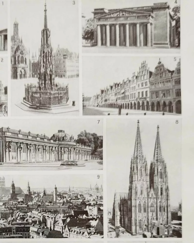 NU11948ALME-V-allemagne-monuments-A13 Allemagne monuments