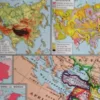 Carte géographique de l'Asie